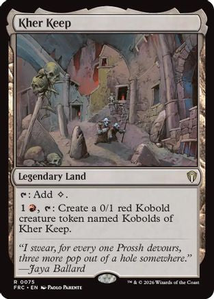 Kher Keep (-075) - Commander: Reality Fracture-1