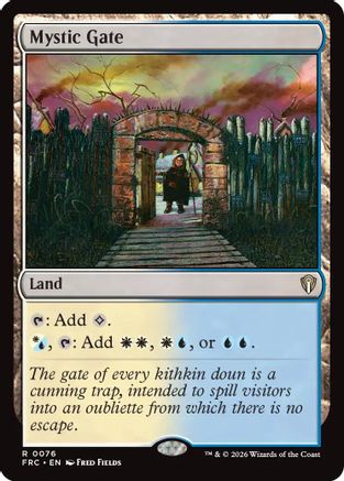 Mystic Gate (-076) - Commander: Reality Fracture-1