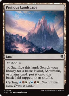 Perilous Landscape (-078) - Commander: Reality Fracture-1