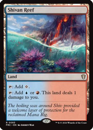 Shivan Reef (-083) - Commander: Reality Fracture-1