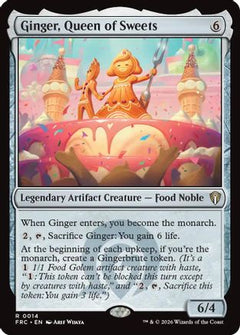 Ginger, Queen of Sweets (FRC-014) - Commander: Reality Fracture-1