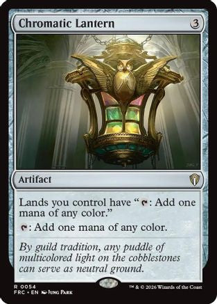 Chromatic Lantern (-054) - Commander: Reality Fracture-1