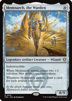 Memnarch, the Warden (-015) - Commander: Reality Fracture-1