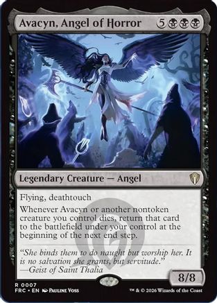 Avacyn, Angel of Horror (-007) - Commander: Reality Fracture-1