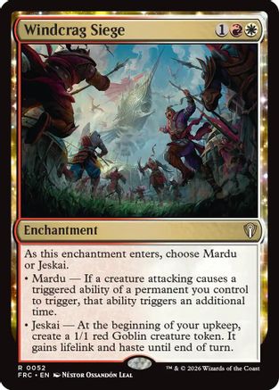 Windcrag Siege (-052) - Commander: Reality Fracture-1