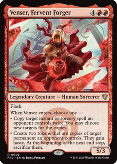 Venser, Fervent Forger (-009) - Commander: Reality Fracture-1