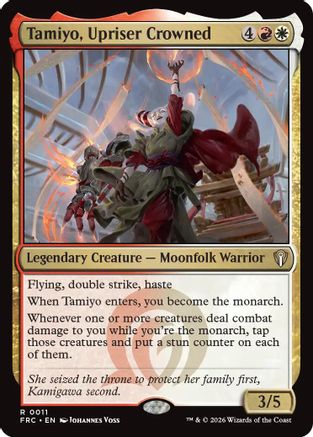 Tamiyo, Upriser Crowned (-011) - Commander: Reality Fracture-1