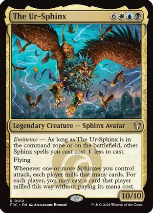 The Ur-Sphinx (-012) - Commander: Reality Fracture-1