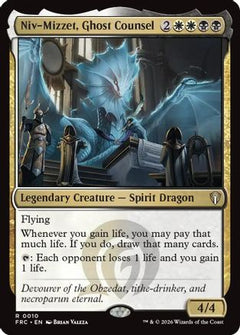 Niv-Mizzet, Ghost Counsel (-010) - Commander: Reality Fracture-1