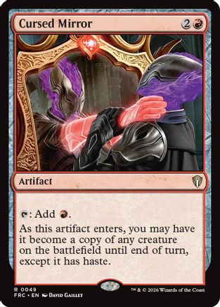 Cursed Mirror (-049) - Commander: Reality Fracture-1