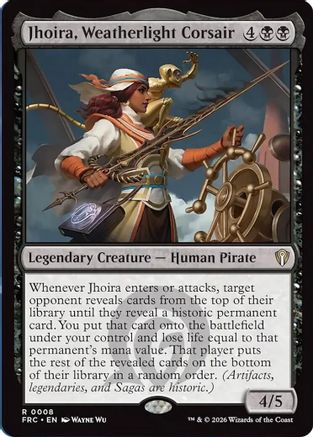 Jhoira, Weatherlight Corsair (-008) - Commander: Reality Fracture-1