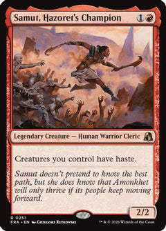 Samut, Hazorer's Champion (FRA-251) - Reality Fracture Foil-1