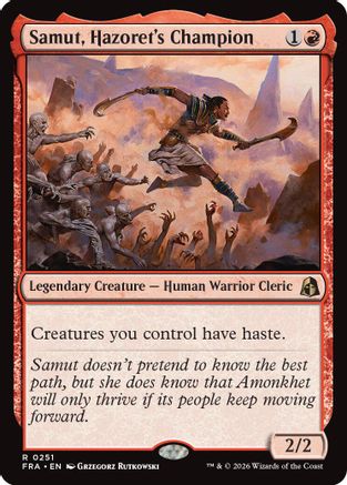 Samut, Hazorer's Champion (FRA-251) - Reality Fracture Foil-1
