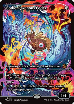 Codie, Ravenous Codex (Showcase) (FRA-412) - Reality Fracture Foil-1