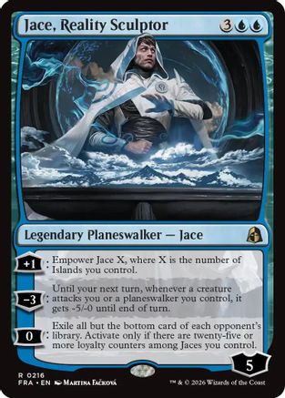 Jace, Reality Sculptor (FRA-216) - Reality Fracture-1