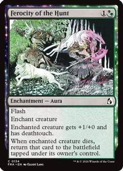 Ferocity of the Hunt (FRA-134) - Reality Fracture Foil-1