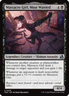 Massacre Girl, Most Wanted (FRA-234) - Reality Fracture Foil-1