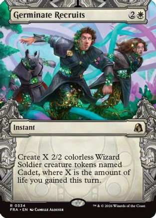 Germinate Recruits (Showcase) (FRA-334) - Reality Fracture Foil