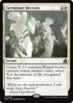 Germinate Recruits (FRA-009) - Reality Fracture Foil-1