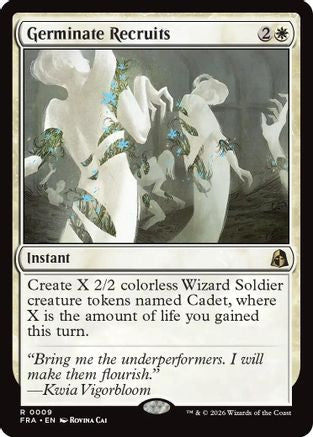 Germinate Recruits (FRA-009) - Reality Fracture Foil-1