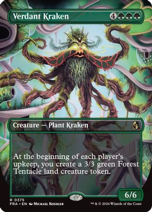 Verdant Kraken (Borderless) (FRA-375) - Reality Fracture-1