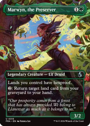 Marwyn, the Preserver (Borderless) (FRA-315) - Reality Fracture Foil-1