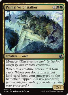 Primal Witchstalker (FRA-144) - Reality Fracture Foil-1