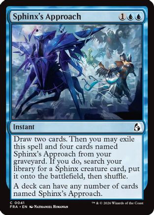Sphinx's Approach (FRA-041) - Reality Fracture Foil-1