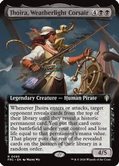 Jhoira, Weatherlight Corsair (Extended Art) (-093) - Commander: Reality Fracture-1