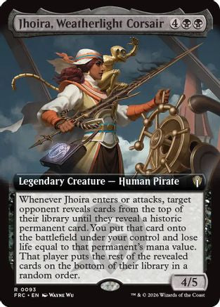 Jhoira, Weatherlight Corsair (Extended Art) (-093) - Commander: Reality Fracture-1