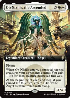 Ob Nixilis, the Ascended (Extended Art) (-090) - Commander: Reality Fracture-1