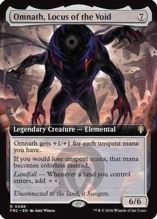 Omnath, Locus of the Void (Extended Art) (-088) - Commander: Reality Fracture-1