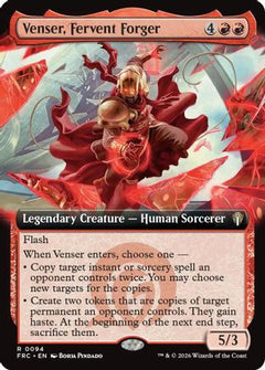 Venser, Fervent Forger (Extended Art) (-094) - Commander: Reality Fracture-1