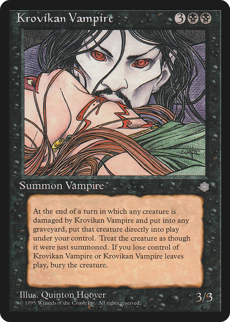 Krovikan Vampire [Ice Age]-1