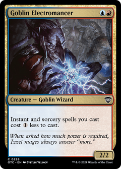 Goblin Electromancer [Outlaws of Thunder Junction Commander]-1