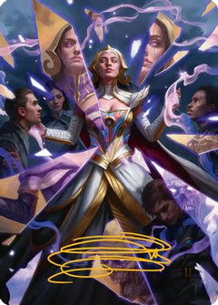 Return to the Light Realms Art Card (5/54) (Gold-Stamped Signature) (ASFRA-005) - Art Series: Reality Fracture-1