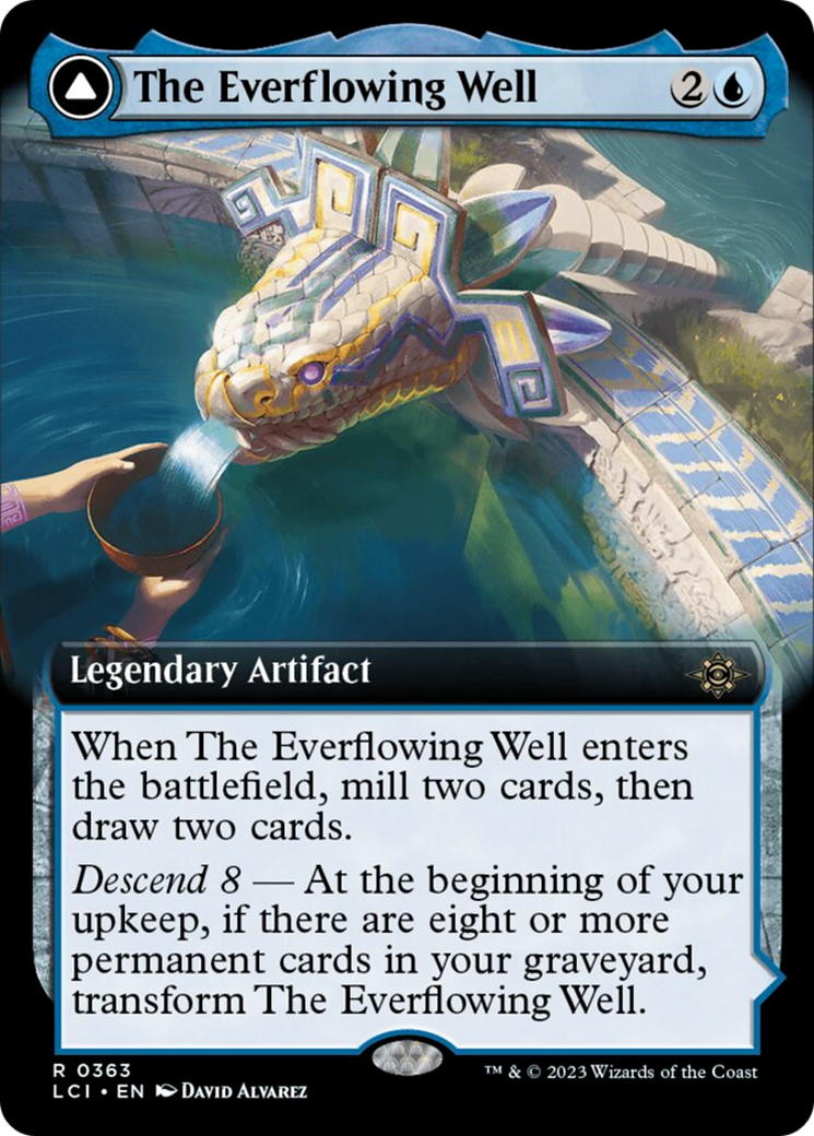 The Everflowing Well // The Myriad Pools (Extended Art) [The Lost Caverns of Ixalan]-1