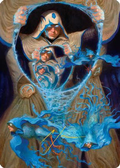 The Theorist, Jace Beleren Art Card (Gold-Stamped Signature) (ASFRA-047) - Art Series: Reality Fracture-1