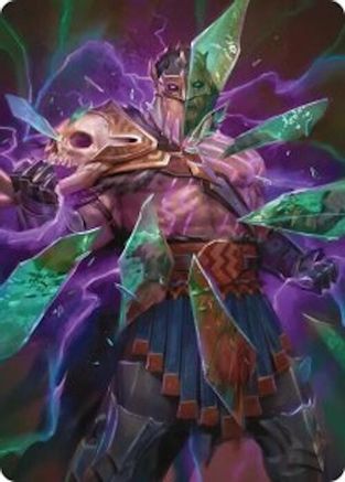 Rise of the Deathbringer Art Card (ASFRA-036) - Art Series: Reality Fracture-1