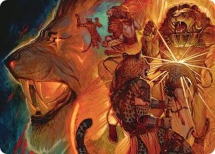 Way of the Warlord Art Card (ASFRA-033) - Art Series: Reality Fracture-1