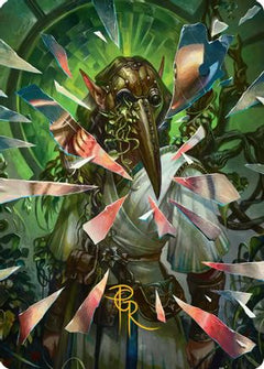Simulacrum Shaper Art Card (Gold-Stamped Signature) (ASFRA-038) - Art Series: Reality Fracture-1