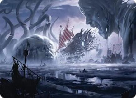 Shipwreck Marsh Art Card (ASFRA-031) - Art Series: Reality Fracture-1