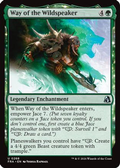 Way of the Wildspeaker (FRA-268) - Reality Fracture Foil-1