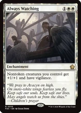 Always Watching (FDC-010) - Commander: Foundations-1