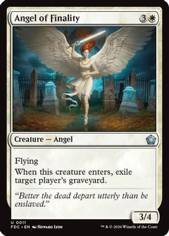 Angel of Finality (FDC-011) - Commander: Foundations-1