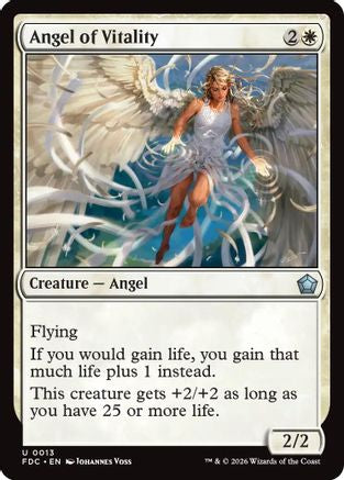 Angel of Vitality (FDC-013) - Commander: Foundations-1