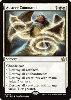 Austere Command (FDC-018) - Commander: Foundations-1