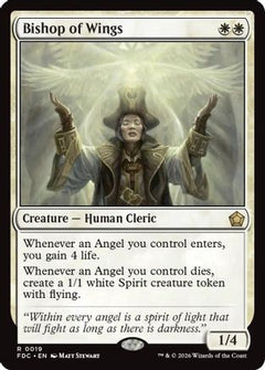 Bishop of Wings (FDC-019) - Commander: Foundations-1