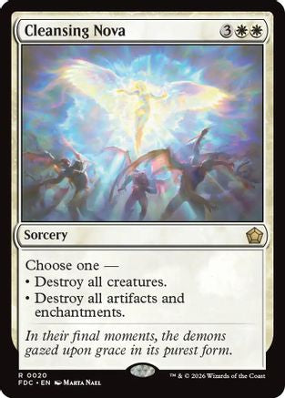 Cleansing Nova (FDC-020) - Commander: Foundations-1