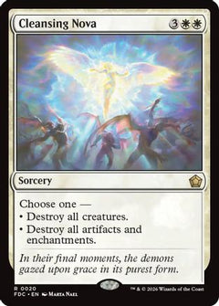 Cleansing Nova (FDC-020) - Commander: Foundations-1